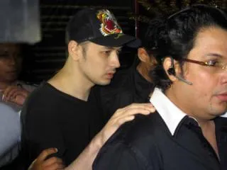 Richard Kevin kecelakaan. foto: istimewa.