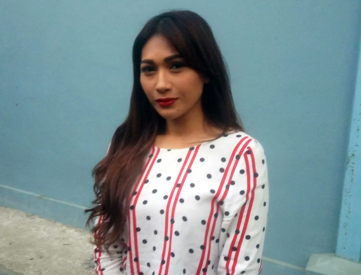 Tata klarifikasi masalah cilok yang diberikan pada Maia © KapanLagi.com®/Abbas Aditya