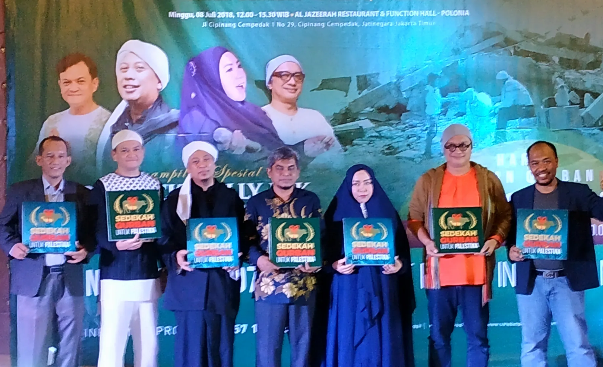 Program 'Sedekah Qurban 1.000 Domba dan 100 Sapi Untuk Sahabat Terbaik Palestina' / Credit: KapanLagi - Fikri Alfi Rosyadi