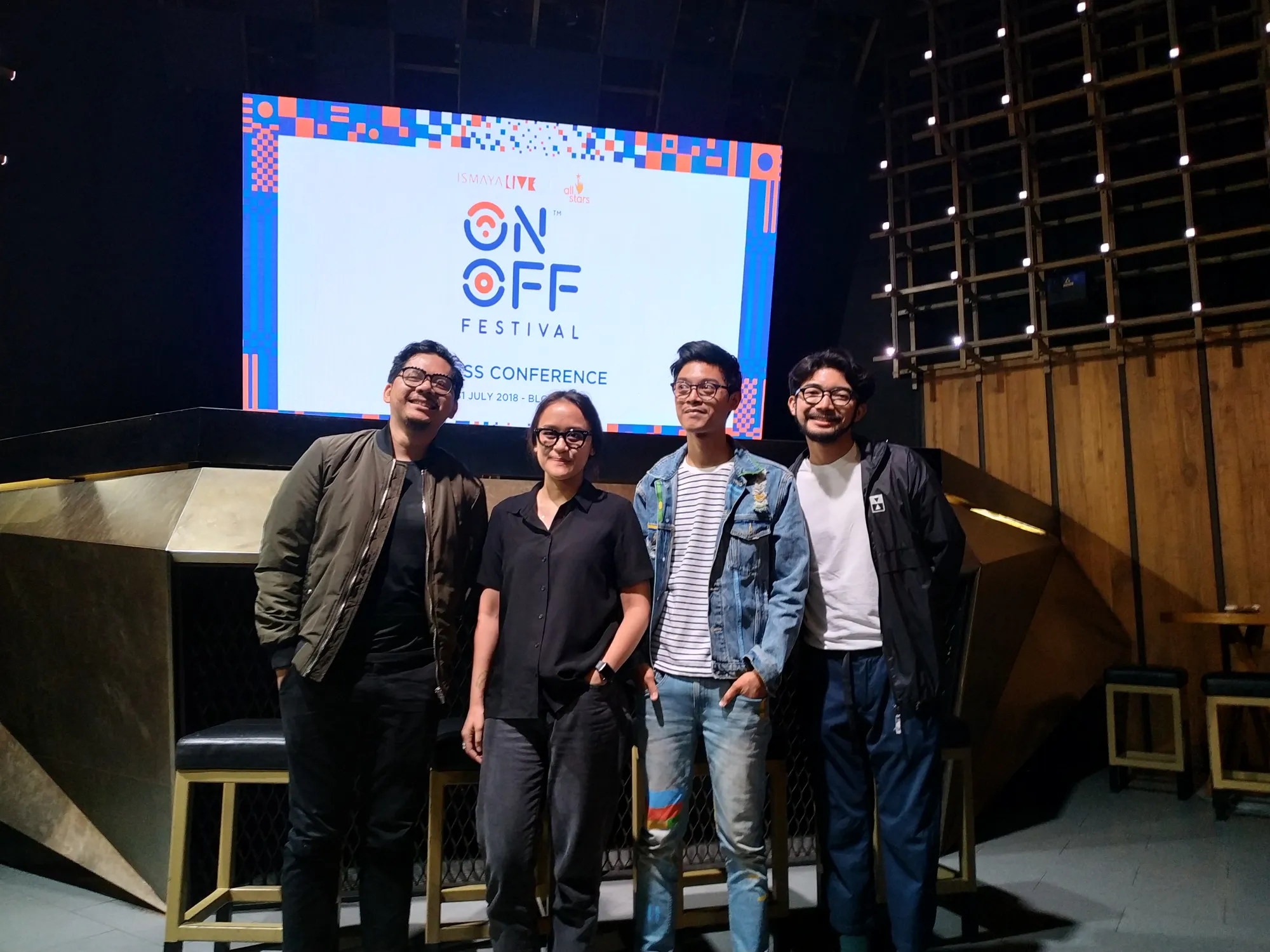 ON OFF Festival © Kapanlagi/Fikri Alfi Rosyadi