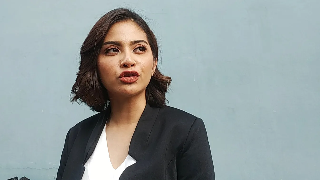 Tiwi T2 saat ditemui di Bilangan Tendean, Senin (4/3/2019) © Kapanlagi.com/Fikry Alfi Rosyadi