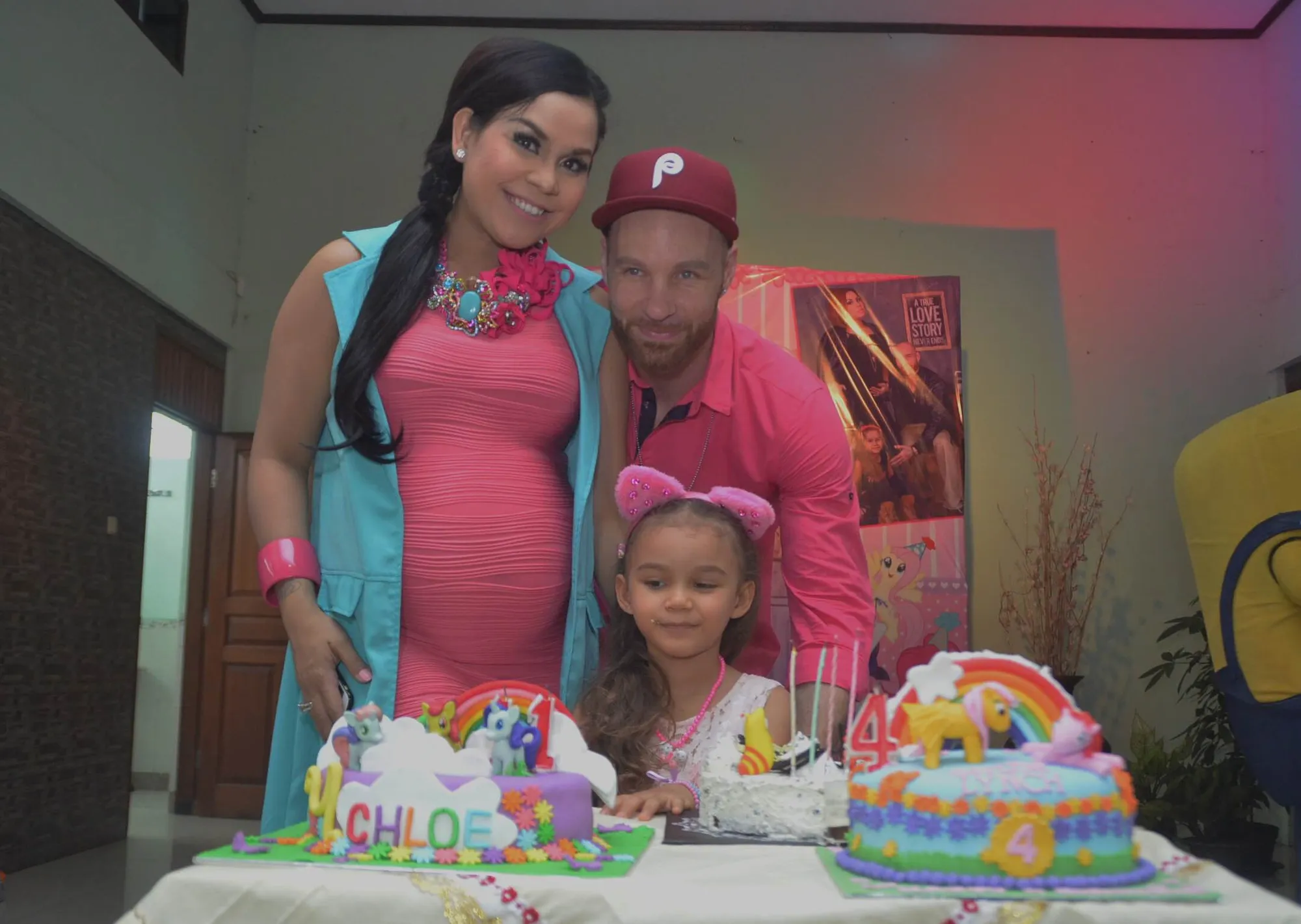 Melanie Ricardo rayakan ulang tahun anak. ©KapanLagi.com/Fikri Alfi Rosyadi