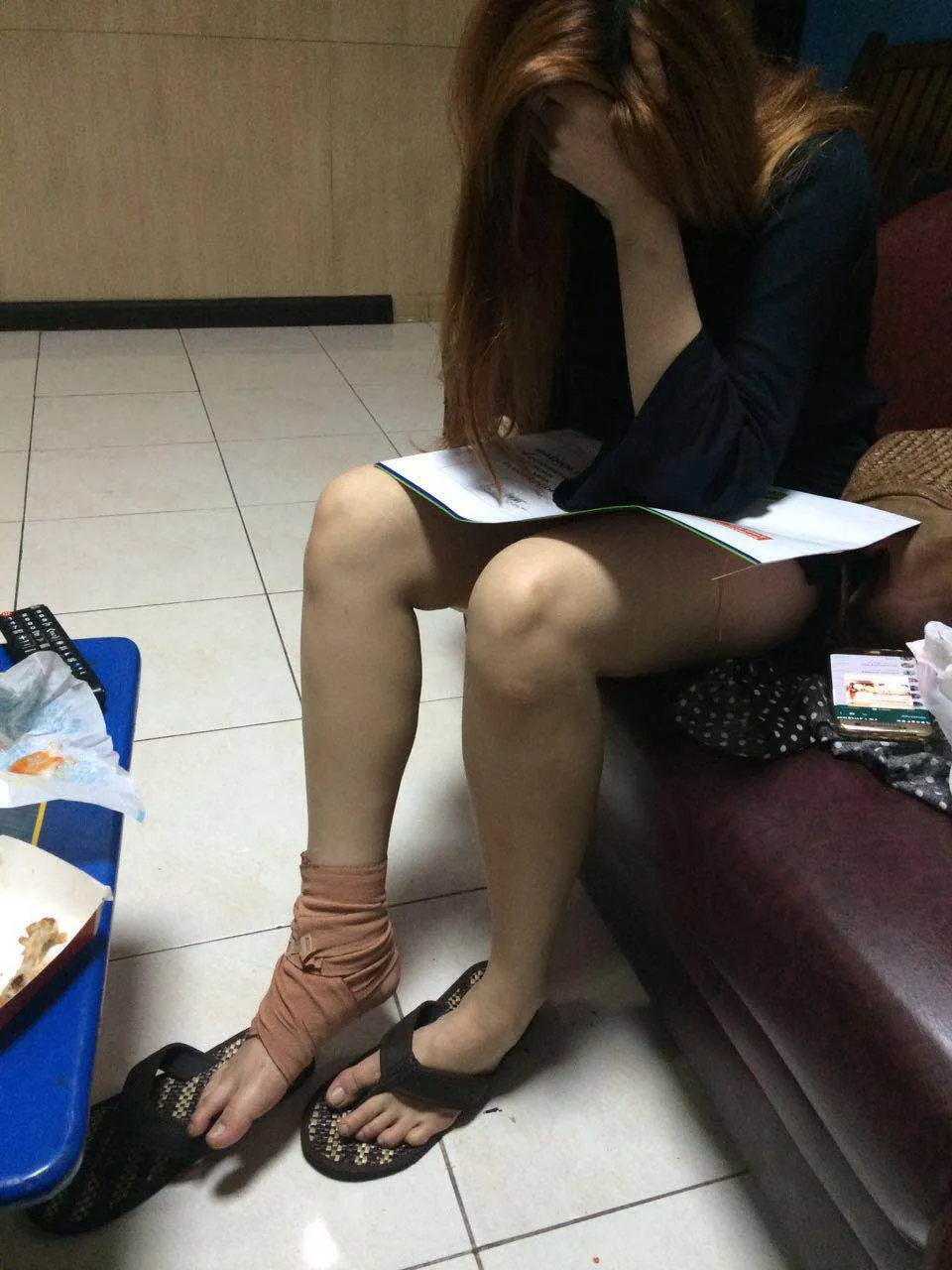 Kaki Shyalimar Yang Diinjak Riza © Kapanlagi/Mathias Purwanto