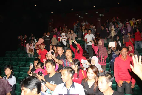 Suasana penonton