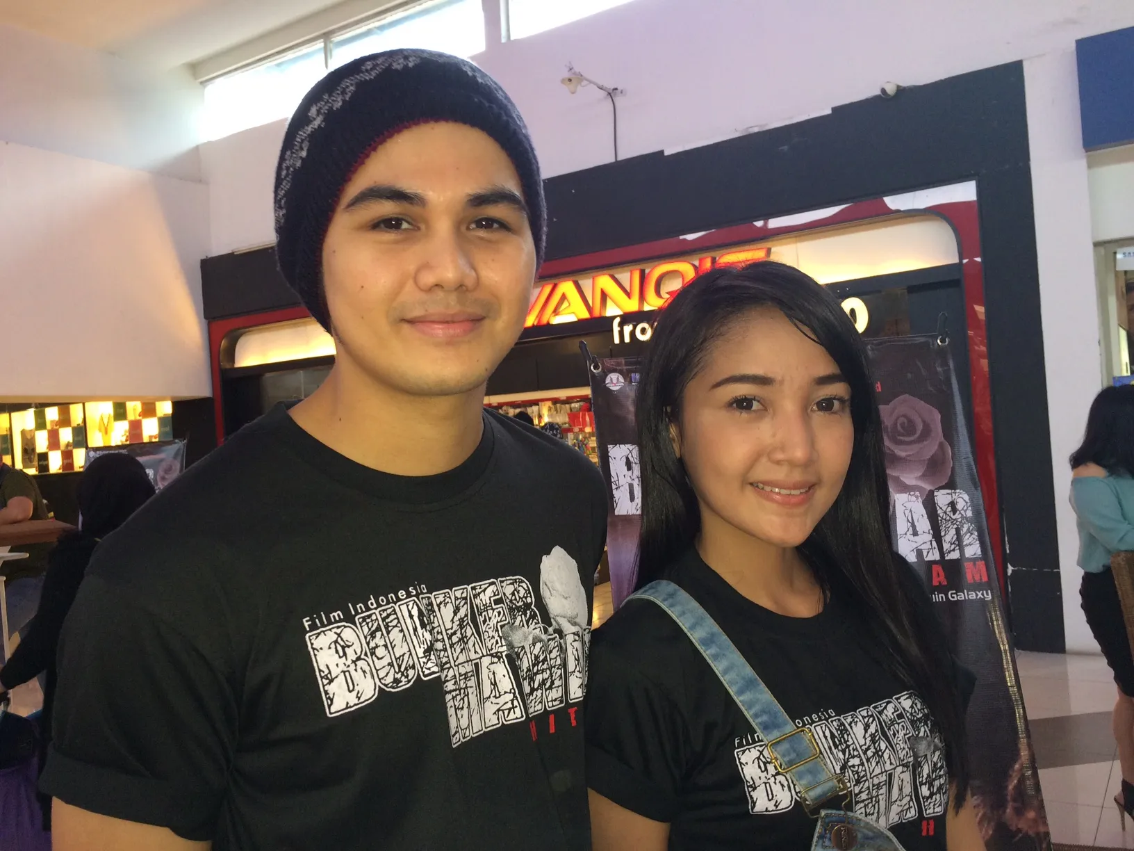 Ega Olivia dan Addin Hidayat main film horor bareng/© KapanLagi.com®/Hendra Gunawan
