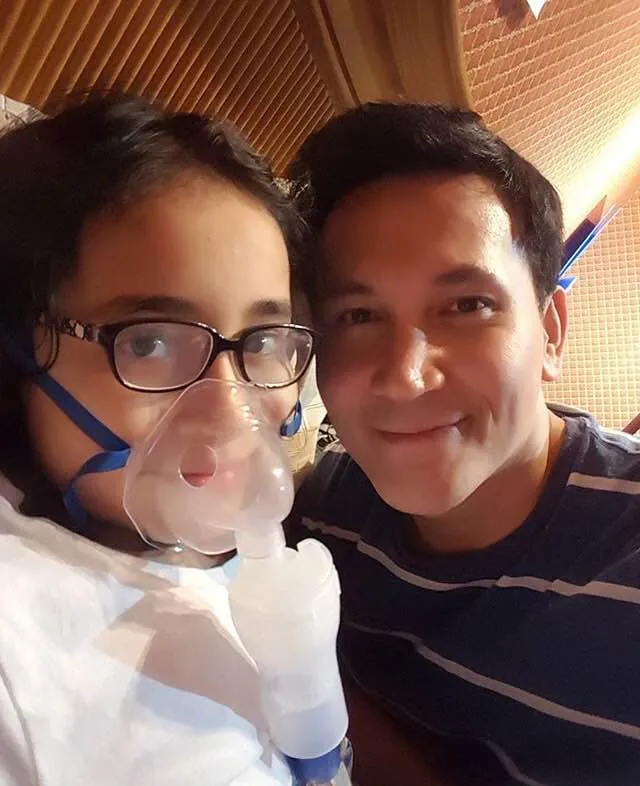 Marcellino tidak mengizinkan putrinya menjalani rawat inap © Instagram.com/marcelinolefrandt