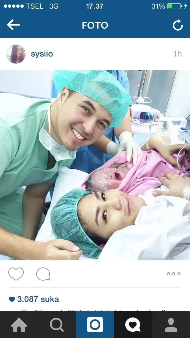 Foto Mikkairo, anak kedua Sissy dan Rifat/©Official Instagram Sissy Priscillia