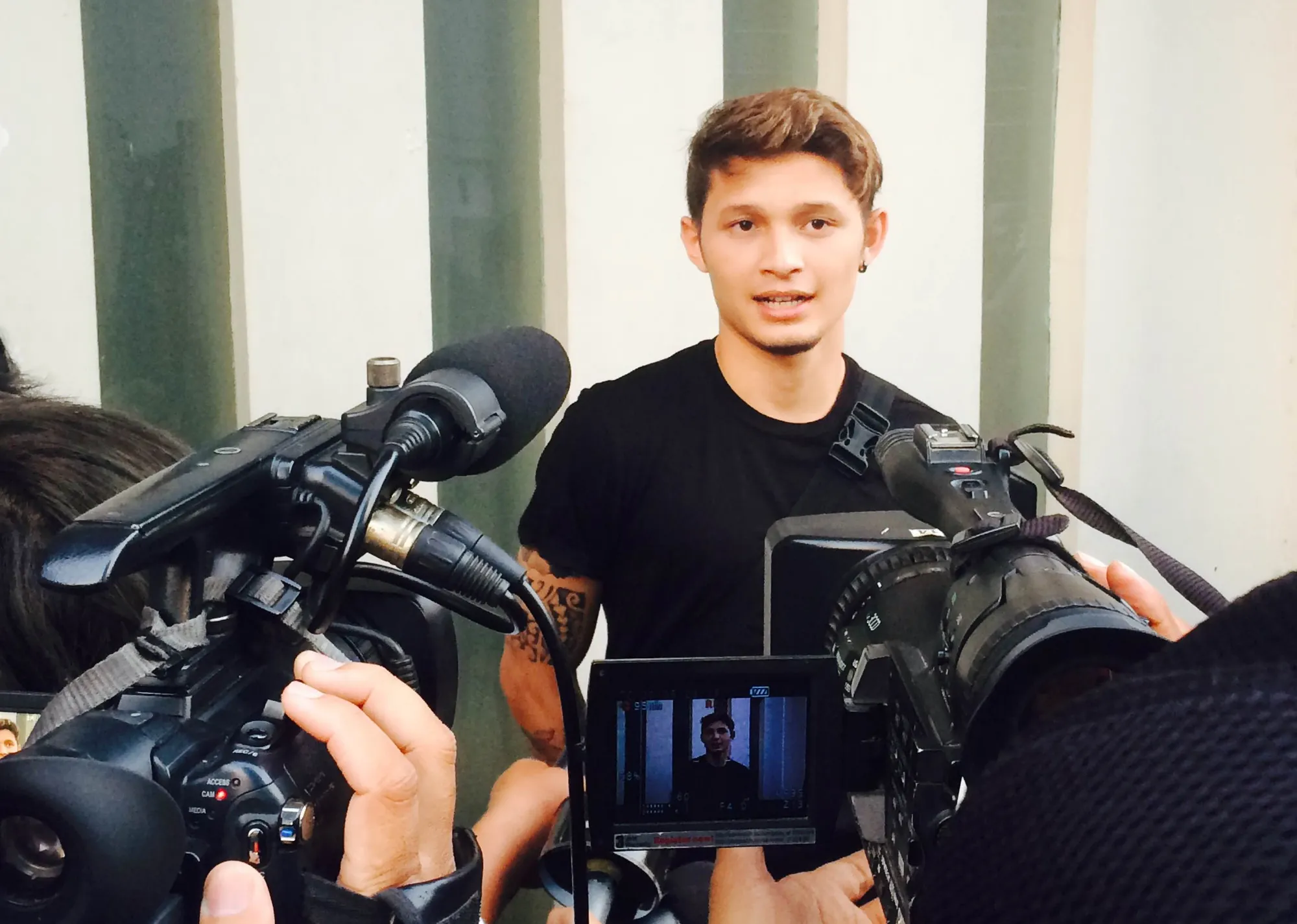 Syamsir Alam siap terjun ke dunia hiburan ©Kapanlagi.com®/Abbas Adi Nugroho