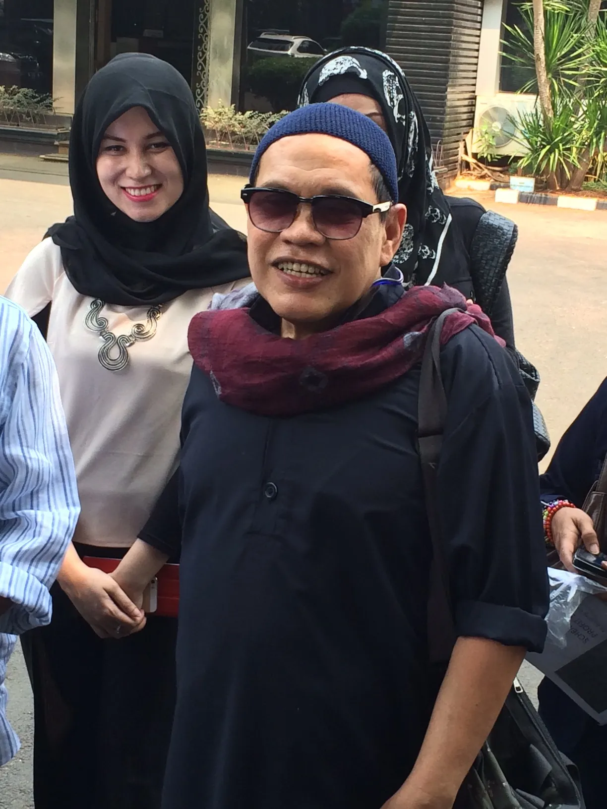 Maestro senam Roy Tobing melaporkan Minati karena ia anggap mematenkan karya yang ia ciptakan. ©KapanLagi.com