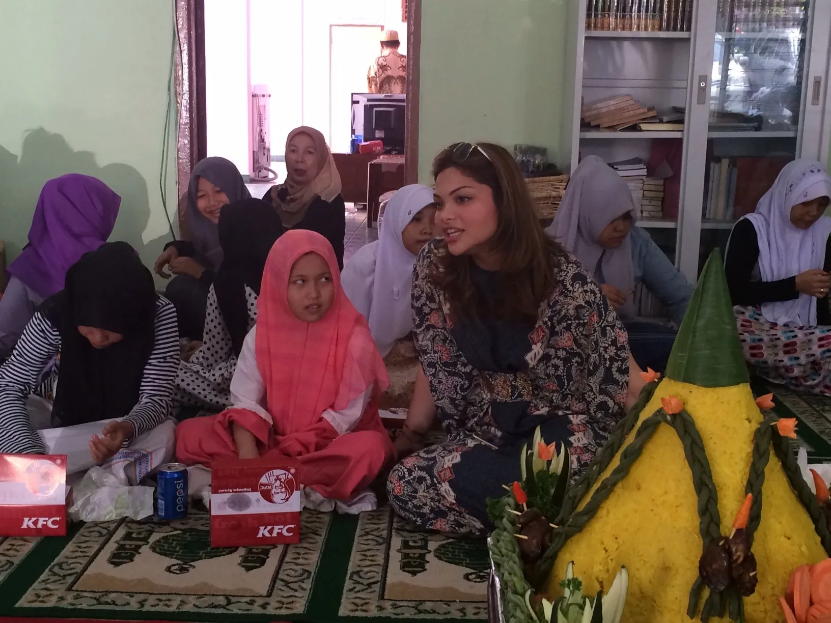 Nadira di perayaan ultah-nya yang ke-18 © KapanLagi.com®/Hendra Gunawan