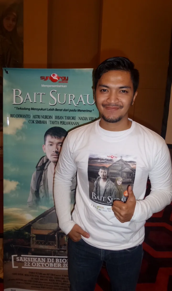 Ihsan bersyukur bisa melawan takut selama syuting © KapanLagi.com®/Hendra Gunawan