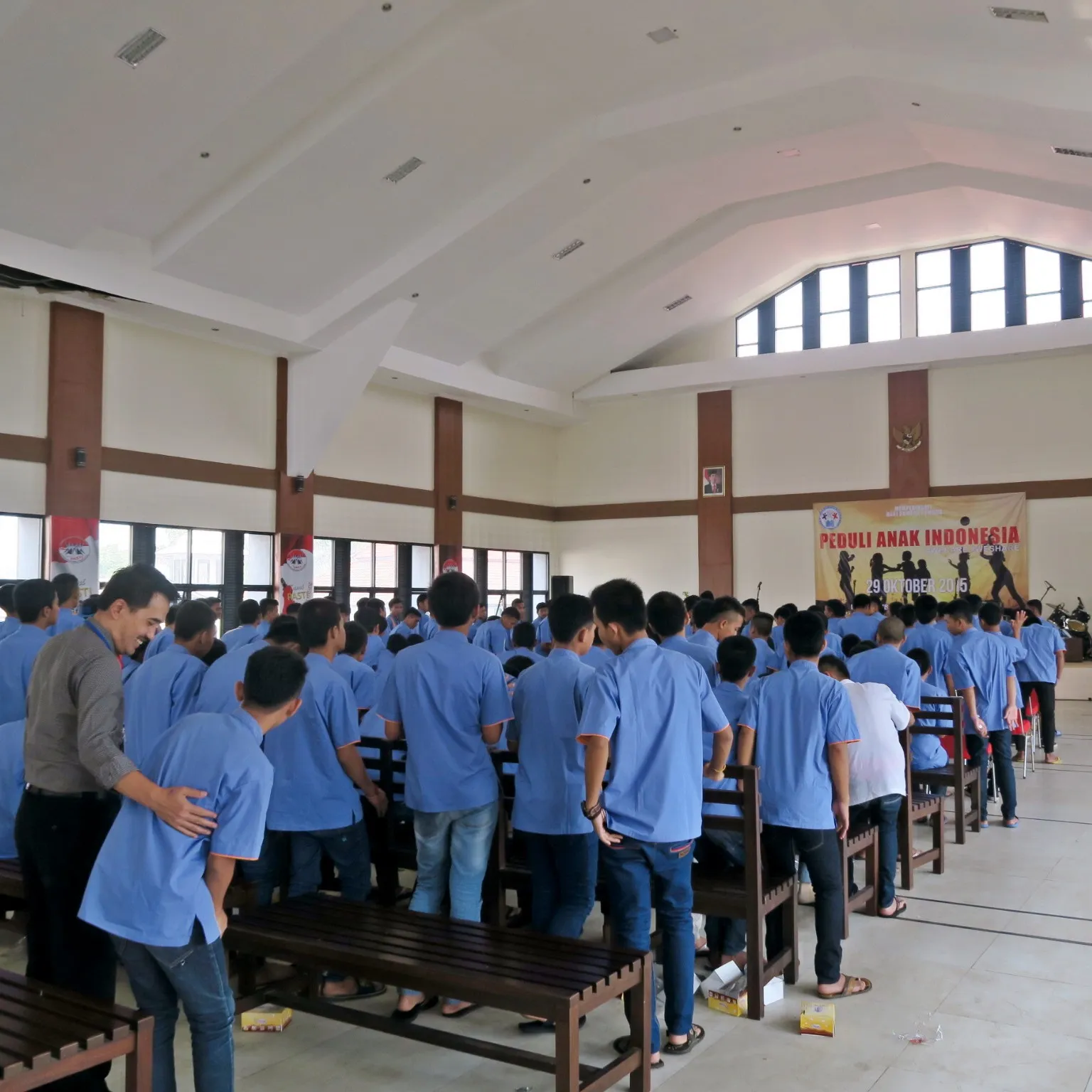 Keadaan Lapas anak saat dikunjungi oleh Anji Manji © dokumen pribadi