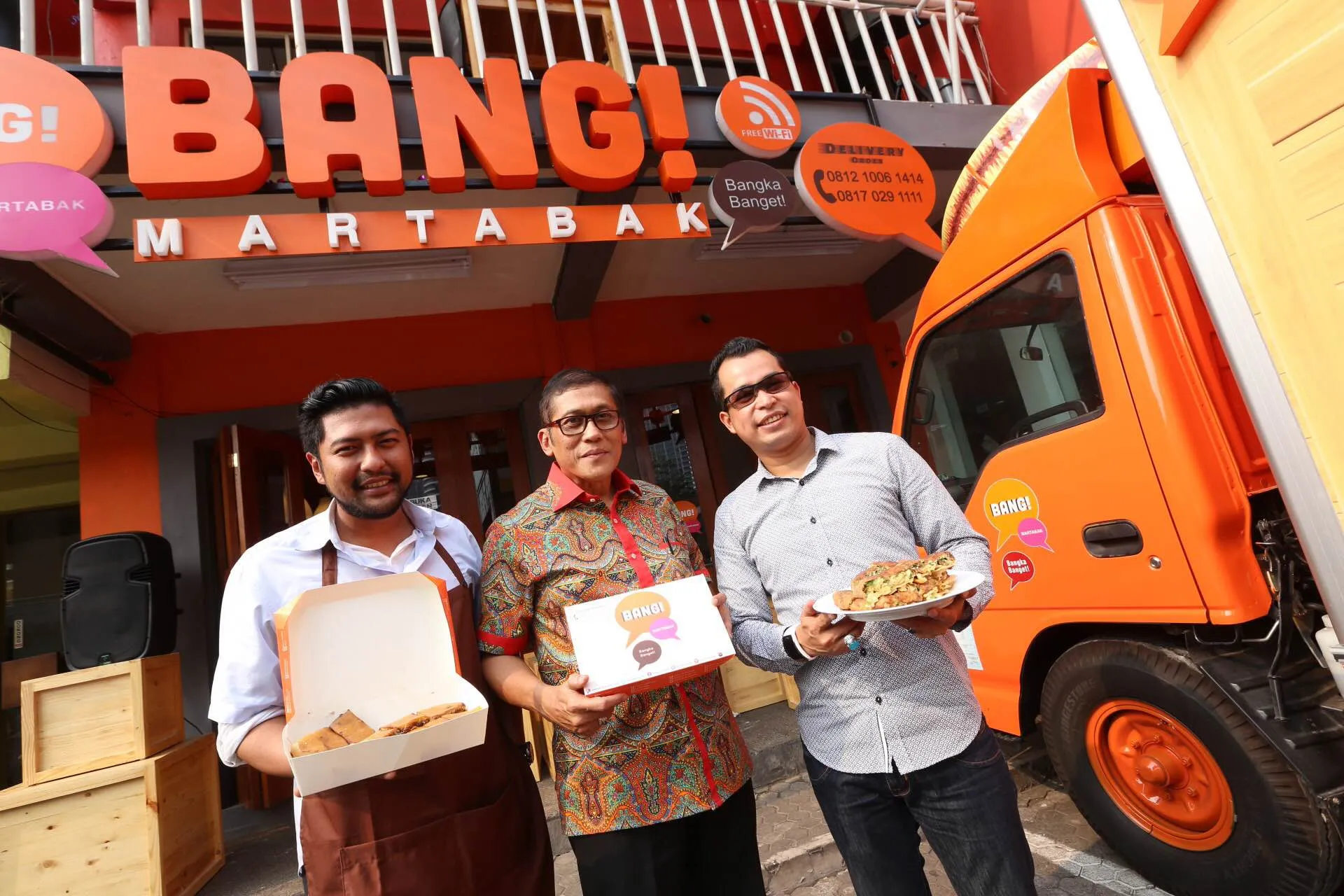Pangky Suwito mengembangkan bisnis martabak. ©KapanLagi.com/Mathias Purwanto