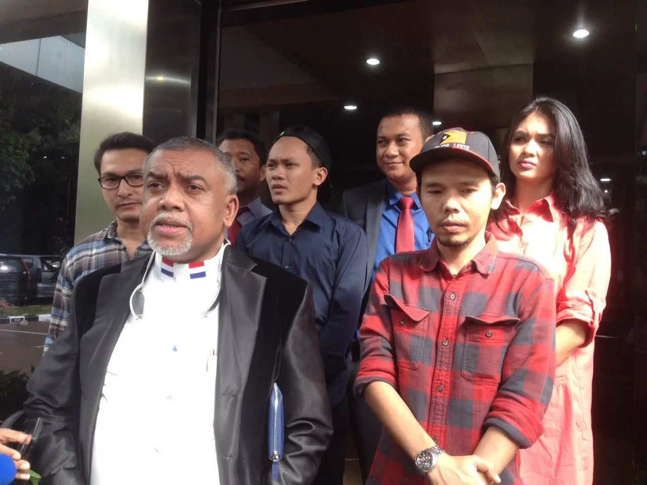 Peppy Piona laporkan Metro TV © KapanLagi.com®/Abbas Adi Nugroho