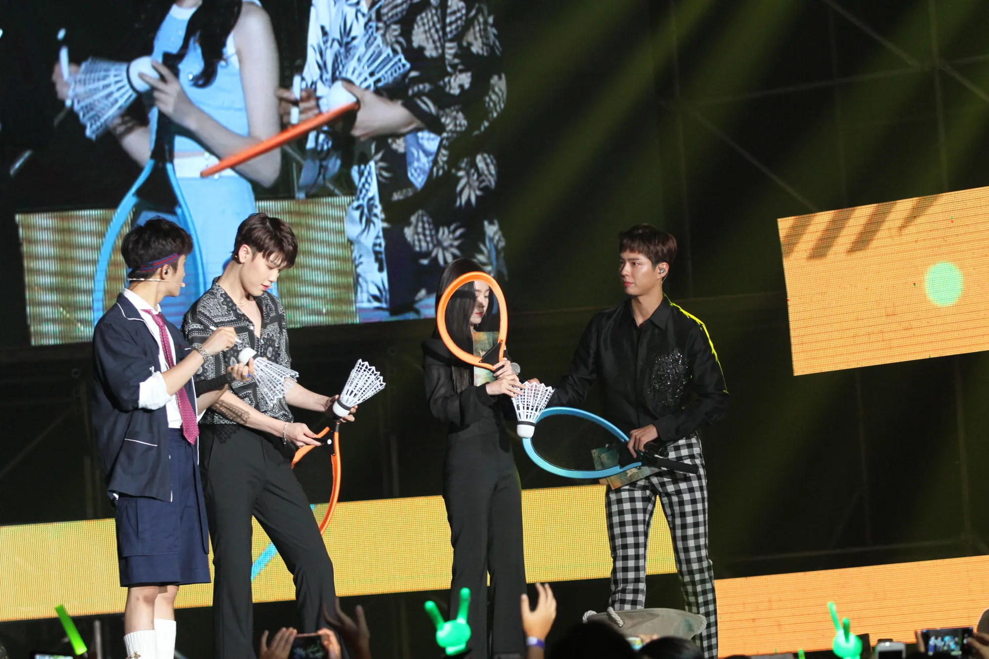 Konser Music Bank in Jakarta. cr: Star Media Nusantara