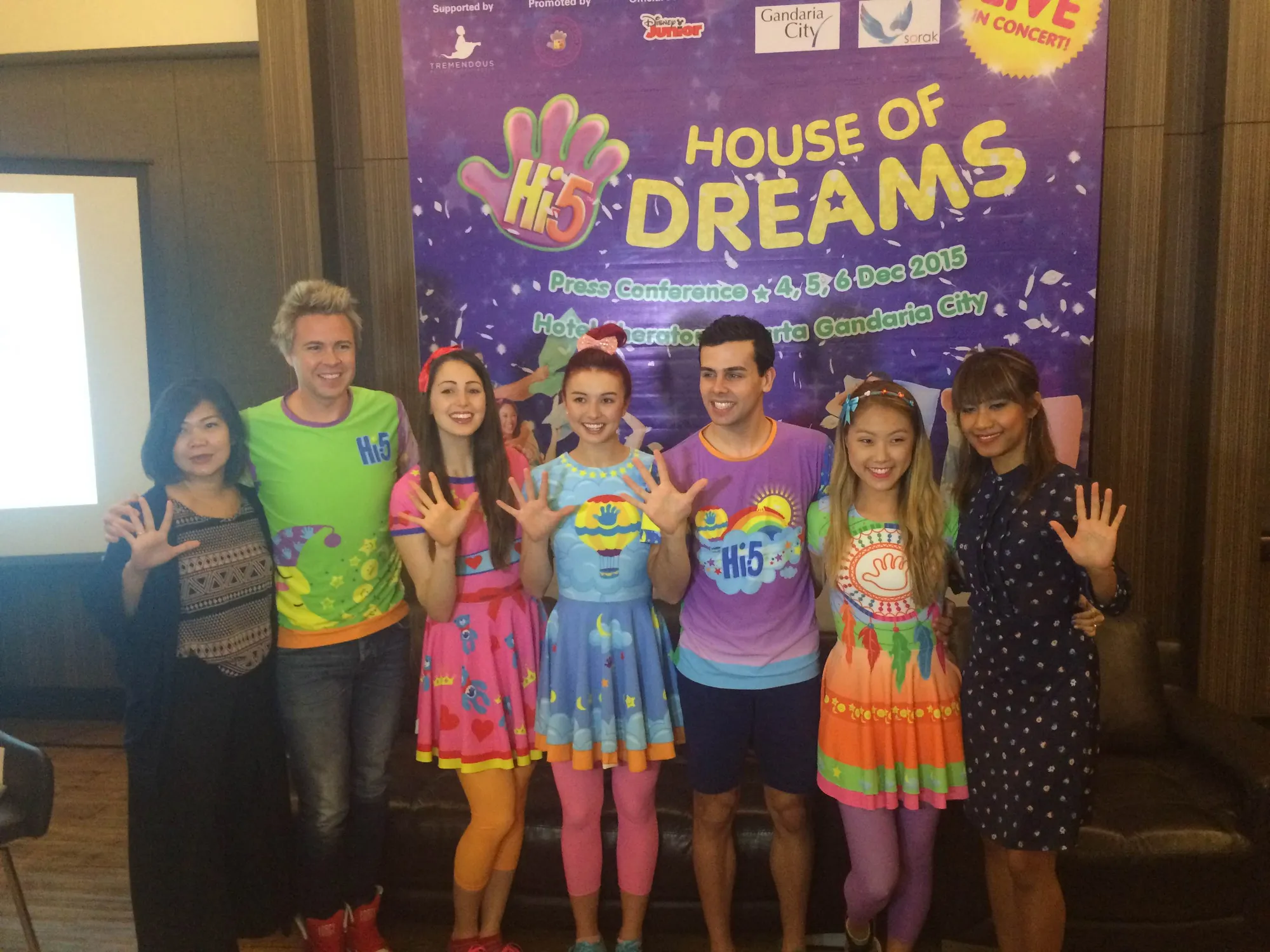 Hi-5 akan jalani tur terakhir bersama Stevie © KapanLagi.com®/Fikri Alfi Rosyadi