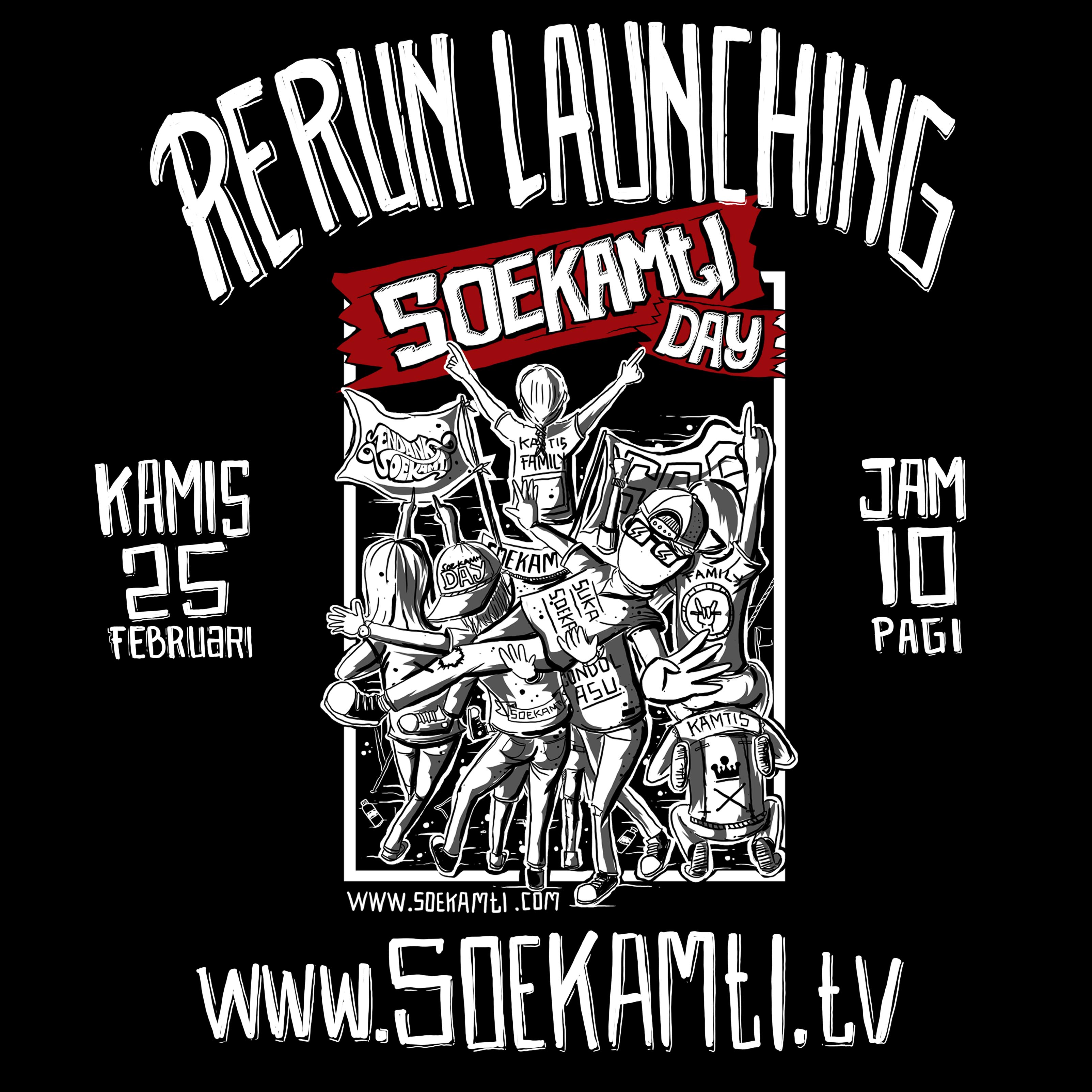 Endank Soekamti Gelar Re Run Launching Album SOEKAMTI DAY