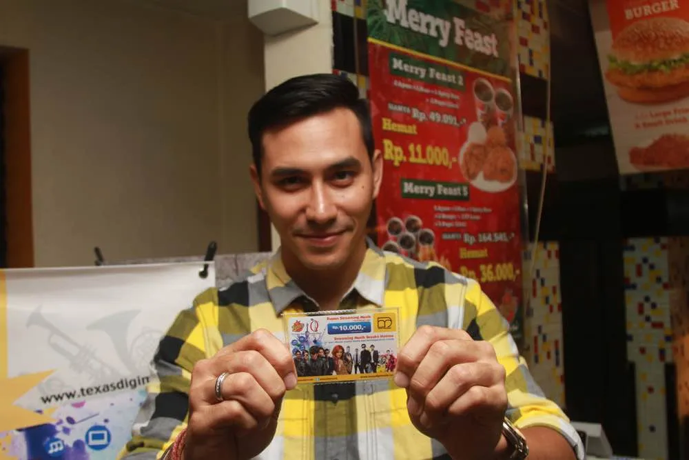 Darius Sinathrya perkenalkan Texas Digimusik © KapanLagi.com®/Mathias Purwanto