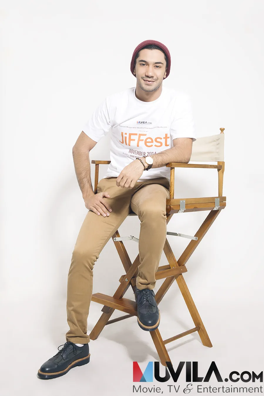 Reza Rahadian bersama dengan Ario Bayu dan juga Chelsea Islan akan menjadi brand ambassador JiFFest 2014. (Muvila.com)