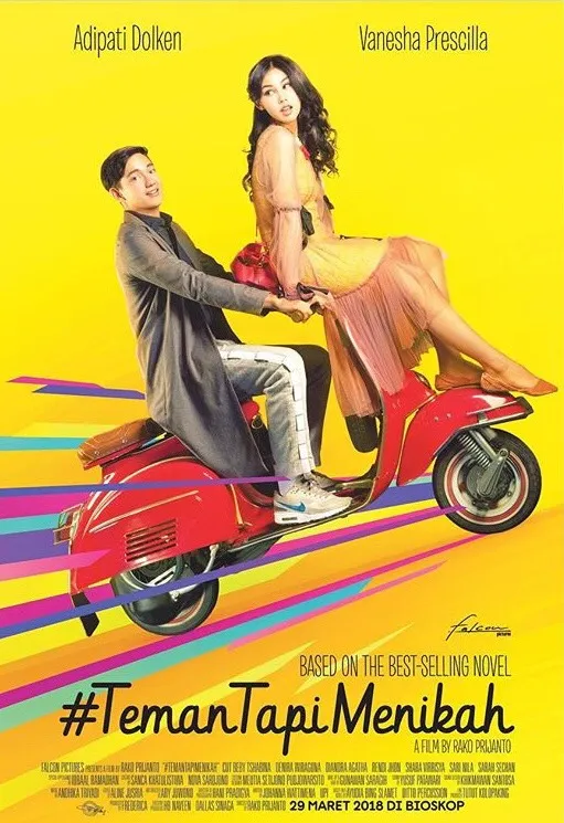 Poster #TEMANTAPIMENIKAH © Falcon Pictures