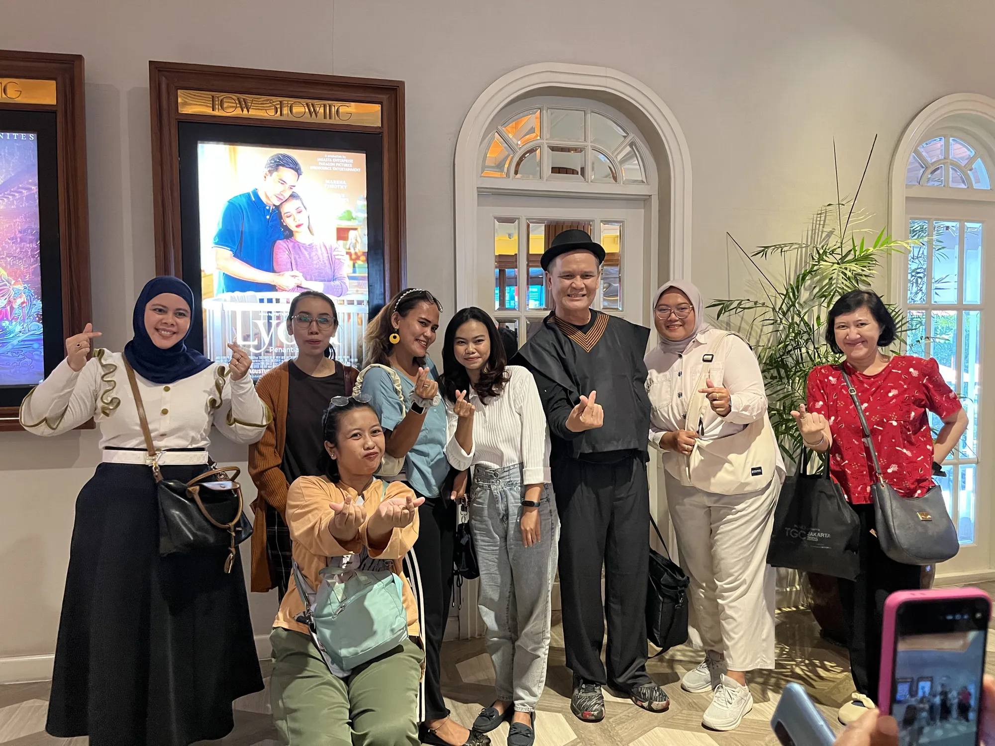 Member Movieverse yang ikut nonton bareng di Jakarta.