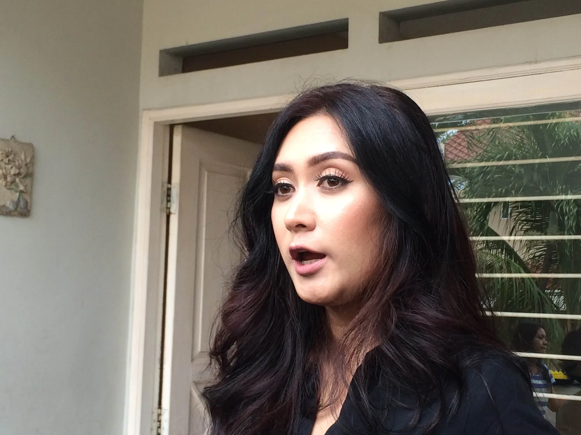Nafa Urbach dapatkan banyak momen baik bersama Deddy Dores © KapanLagi.com®/Fikri Alfi Rosyadi