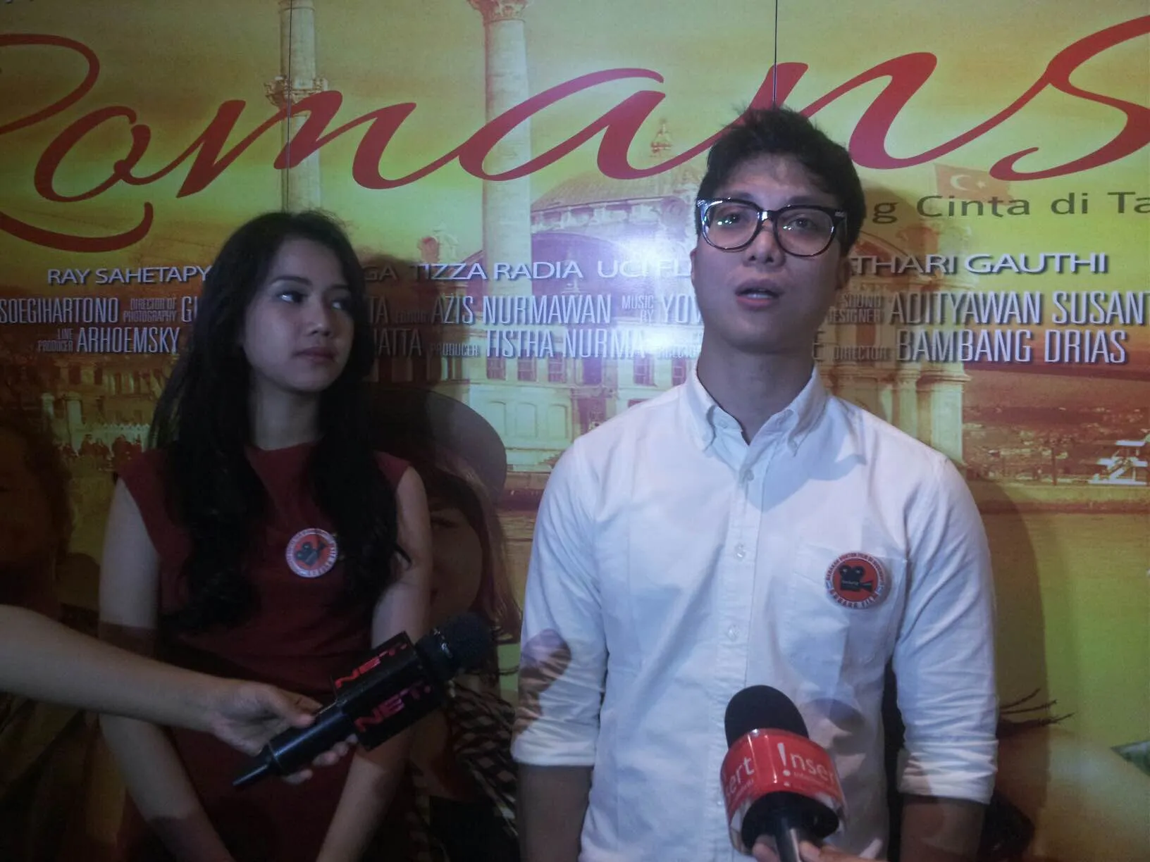 Dikta bantu Tistha di film perdananya © KapanLagi.com®/Mathias Purwanto