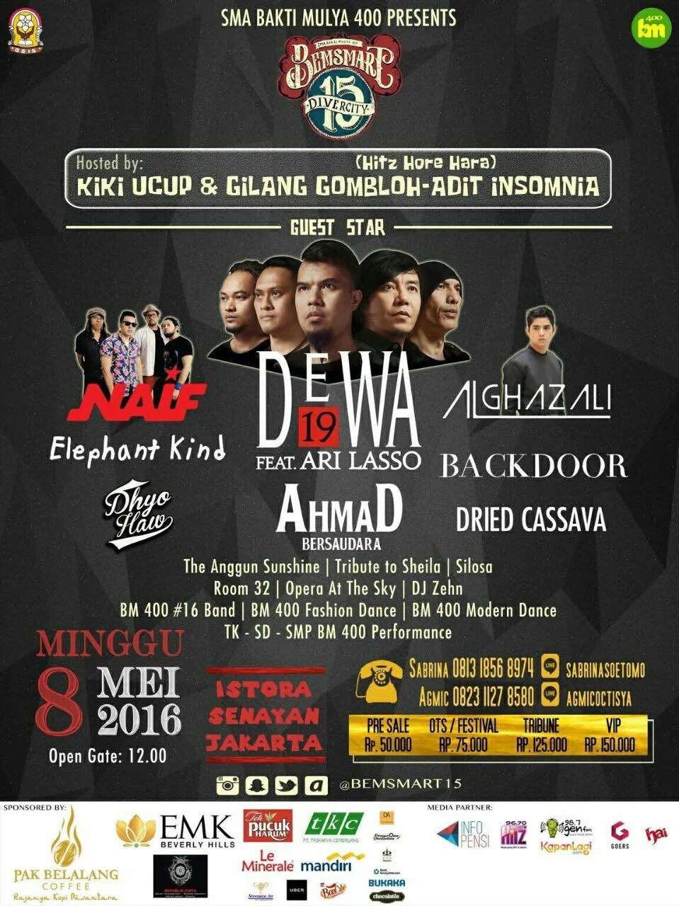 Pensi SMA Bakti Mulya © Twitter