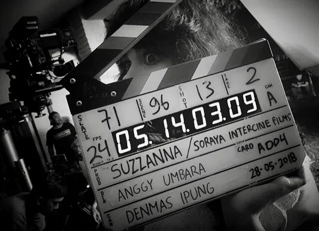 Syuting film Suzzanna © Instagram @anggy_umbara