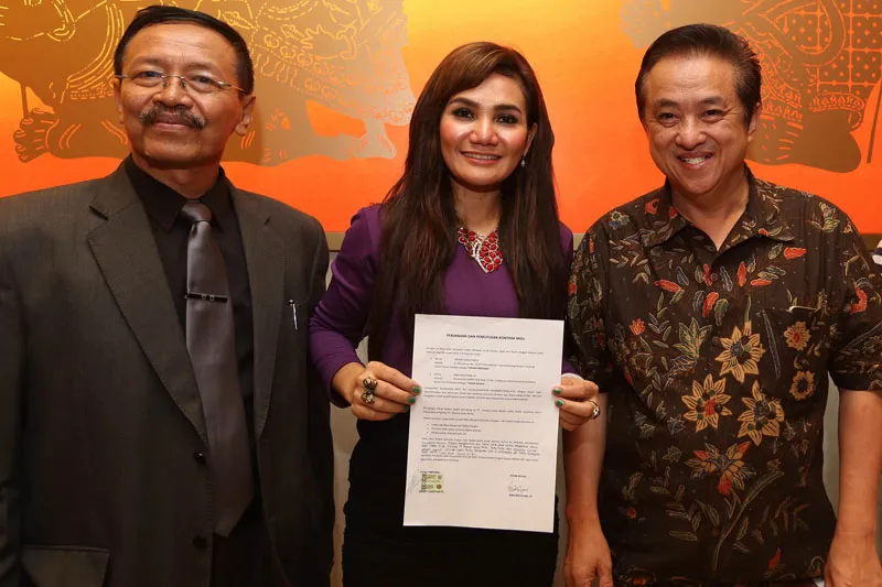 Nina Wang batalkan perjanjian dengan Dodhy eks Kangen Band © Kapanlagi.com®/Mathias Purwanto