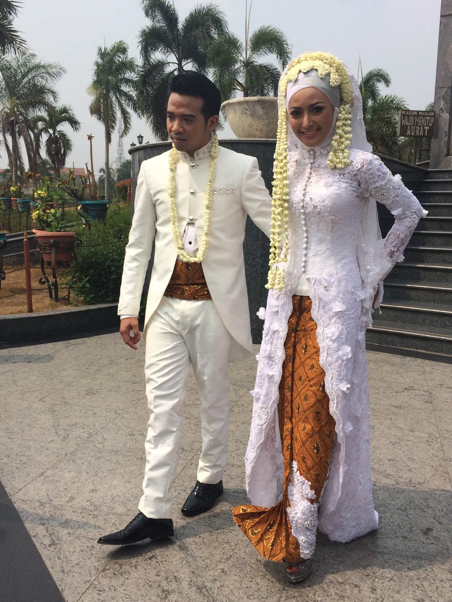 Awalnya sahabatan, Roby Geisha nikahi Cinta Ratu Nansya. ©KapanLagi.com/Nuzurul Rakhmah