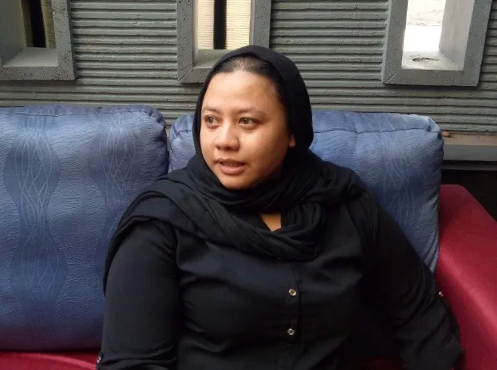 Dewi ikhlas sang ayah pergi untuk selamanya/©KapanLagi.com®/Adi Abbas Nugroho