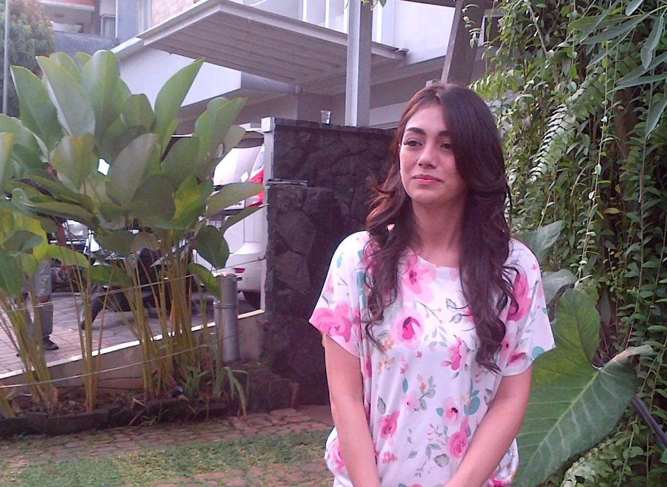 Celine ogah tanggapi isu miring yang belakangan ramai berhembus © Kapanlagi.com®/Abbas Aditya