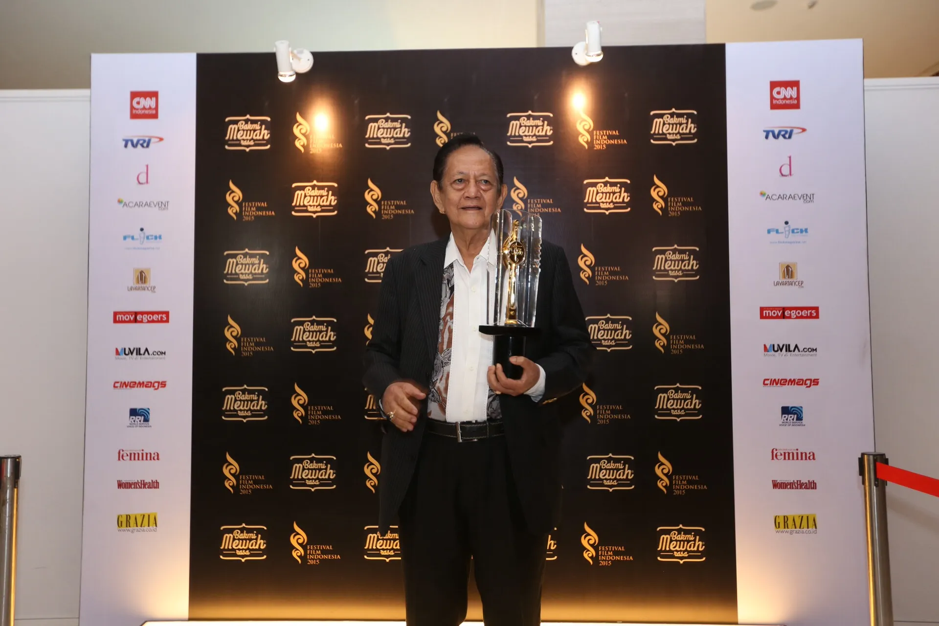 Deddy Soetomo, aktor terbaik 2015 © KapanLagi.com®/Budy Santoso