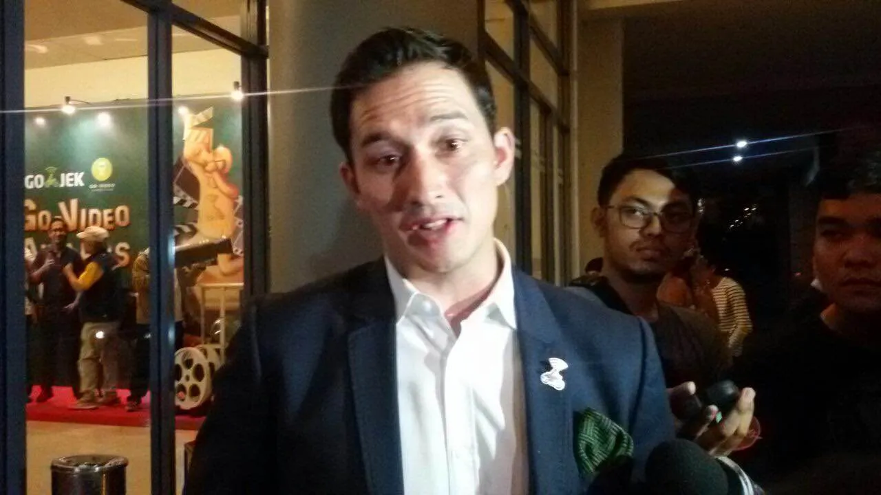 Mike Lewis janji bakal bicara pada pers © KapanLagi.com®/Abbas Adi Nugroho