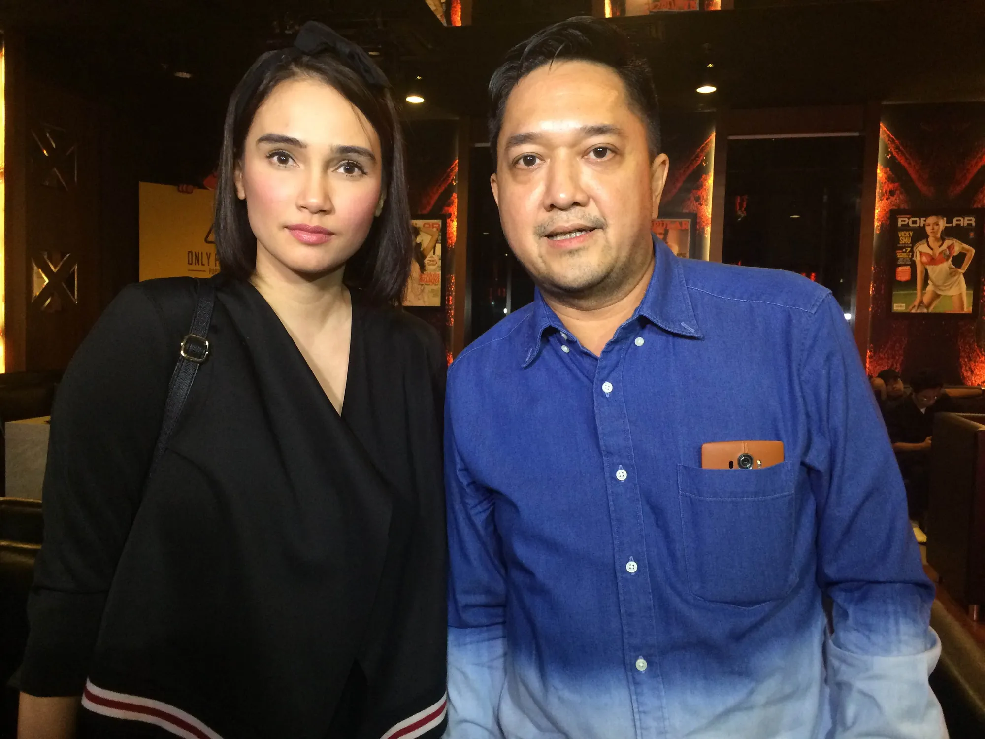 Feby Febiola mengaku sempat down dengan pemberitaan yang menyebutnya selingkuh. ©KapanLagi.com®/Nuzurul Rakhmah