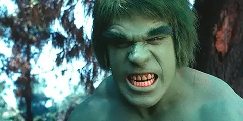 Hulk yang diperankan Lou Ferrgino @foto: dok. NBC