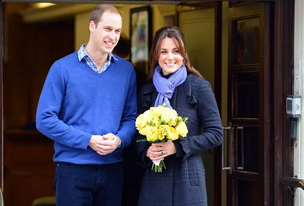 William dan Kate baru keluar dari rumah sakit King Edward VII @ digitalspy.co.uk
