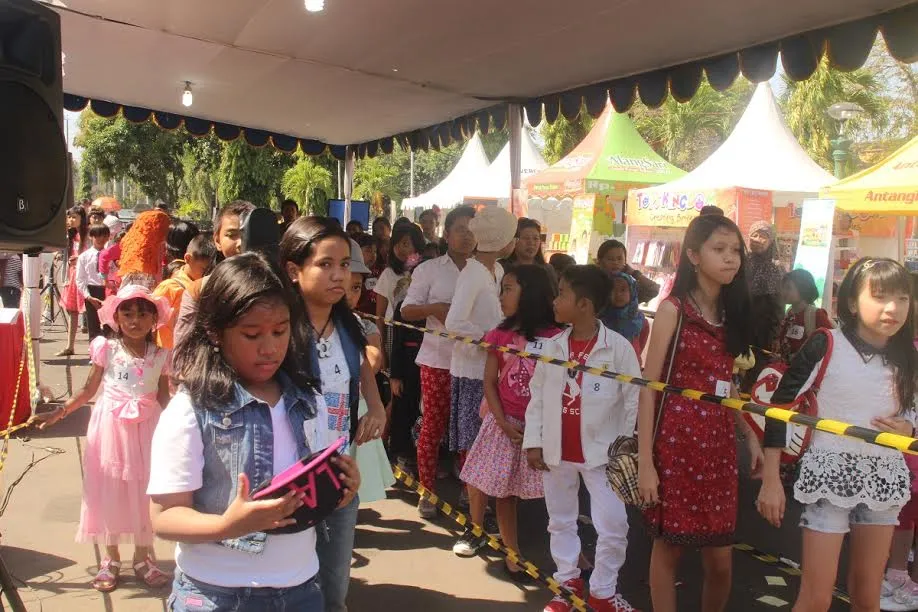 Suasana Big Audition Idol Junior ©indonesianidoljunior