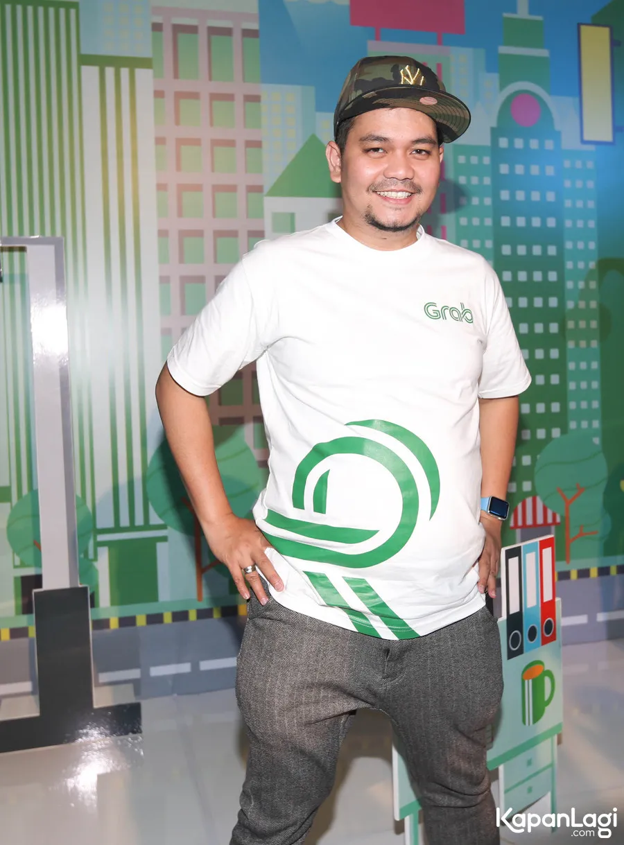 Indra Bekti berusaha beri support untuk istri. © KapanLagi.com/Budy Santoso