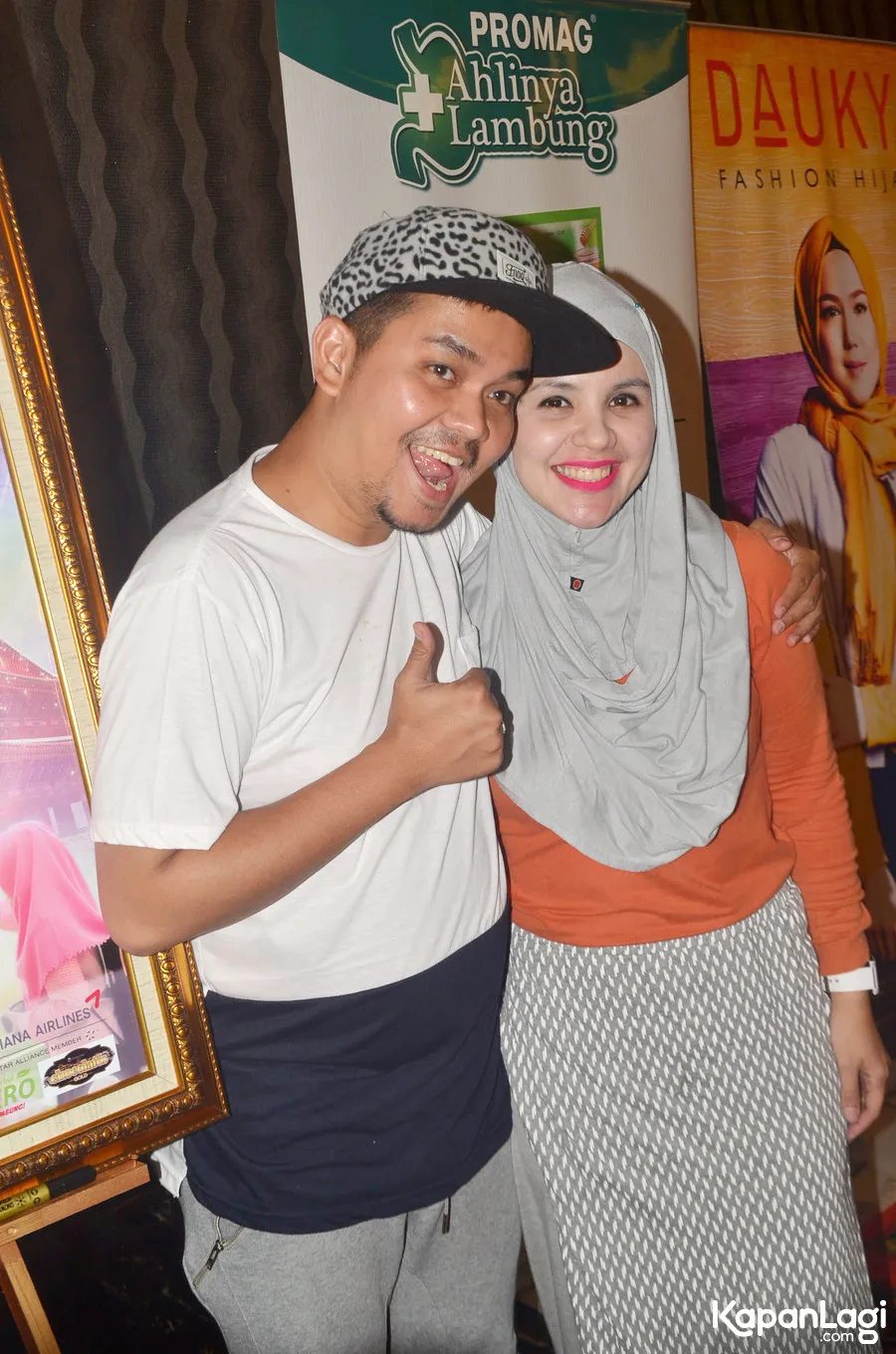 Main film bareng istri, Indra sukses bikin Dilla stress/©KapanLagi.com®/Bayu Herdianto