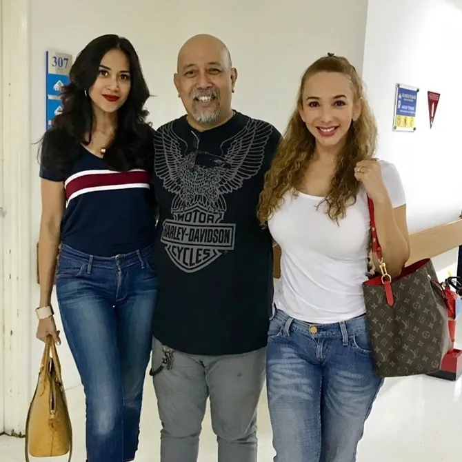 Diah Permatasari, Indro 'WARKOP', dan Kiky Fatmala reunian © instagram.com/diahpermatasari_d_p_s/
