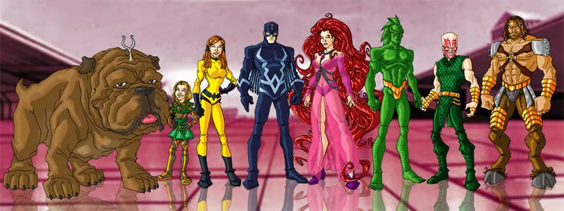 Tokoh-tokoh dalam komik Inhumans