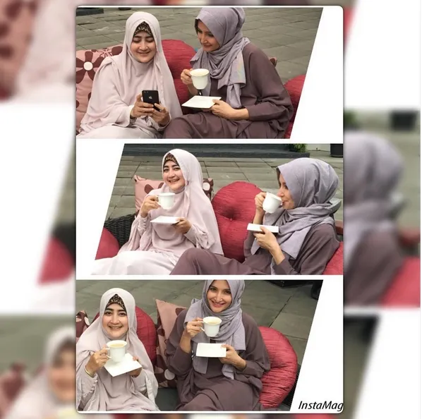 Inneke dan Pipik nongkrong bareng ©instagram/inekekoes