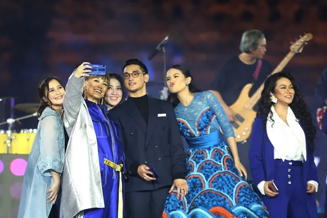 Kemeriahan acara launching Vivo V9. © KapanLagi.com/Budi Santoso