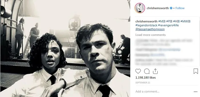 Chris Hemsworth beri clue sub judul di caption? (instagram.com/chrishemsworth diakses 1/10/2018 20.26)