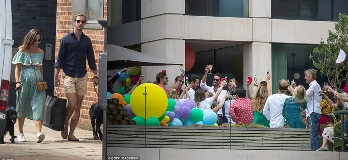 Pippa hadir di pesta ulang tahun adik James Matthews. (BACKGRID via dailymail)