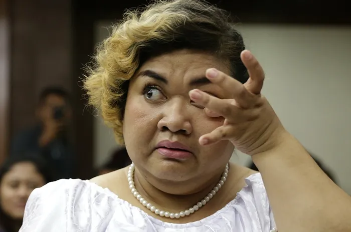 Pretty mengalami penurunan kesehatan selama di penjara. (KapanLagi.com/Agus Apriyanto)