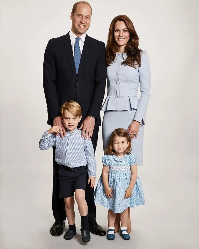 Kate Middleton baru saja melahirkan penerus tahta nomor lima kerajaan Inggris. © KensingtonRoyal Instagram
