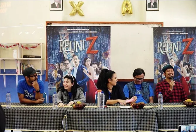 Dinda akan perankan sosok transgender di film REUNI Z. © instagram.com/dindakanyaa